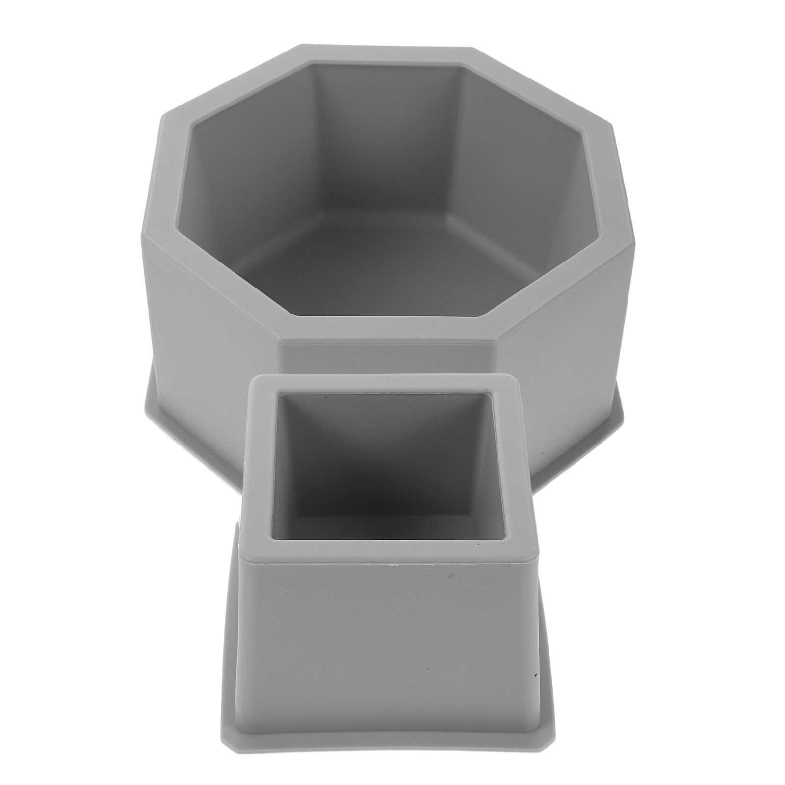 Succulent Set - 2 Adet Silikon Beton Saksı Kalıbı
