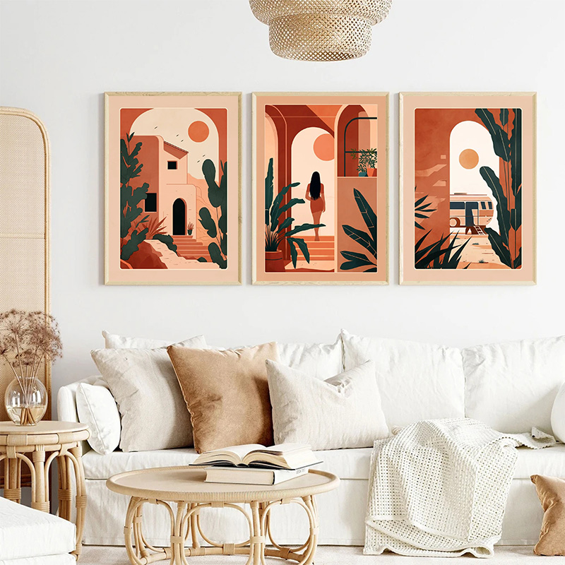 Modern Boho Terakota Fas Terak - Terracotta Pot incelemesi ve fiyatı