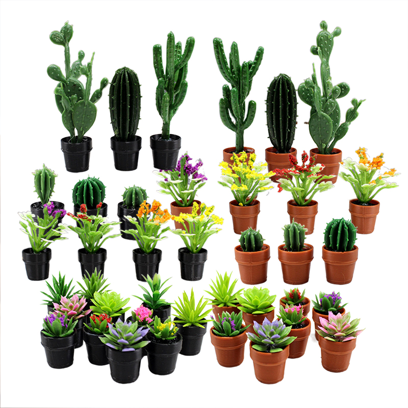 8 Adet Minyatür Plastik Saksıl - Succulent Set incelemesi ve fiyatı