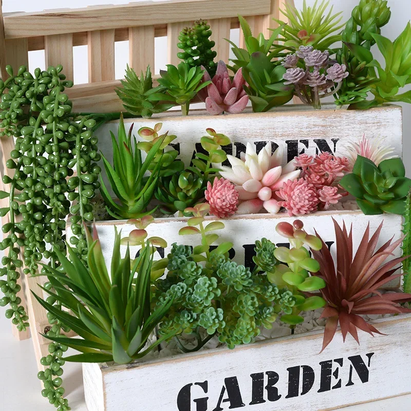 10/20 adet PVC Succulents Bitk - Snake Plant incelemesi ve fiyatı