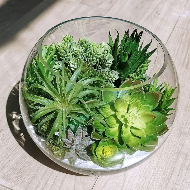 10/20 adet PVC Succulents Bitk - Snake Plant incelemesi ve fiyatı